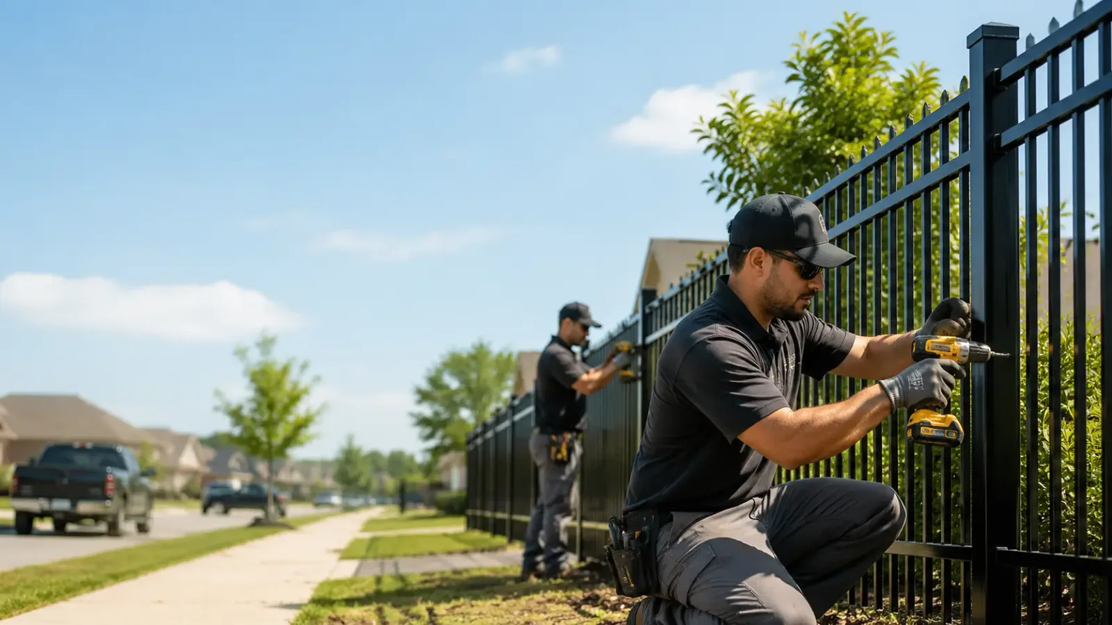 Metal Fence Installation in Aroda, VA